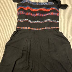 Anthropologie wide legged jumpsuit